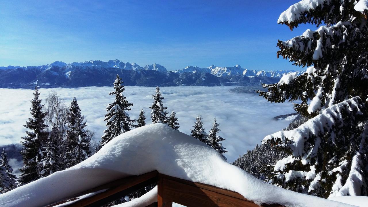 Hotel Alpinum Treffen Bagian luar foto